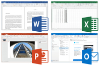 Βασικός επαγγελματίας 2019 του Microsoft Office προϊόντων για την ανάλυση των πόρων χρηματοδότησης προμηθευτής