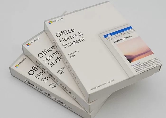Το αυθεντικοί σπίτι και ο σπουδαστής του Microsoft Office το 2019 εγκιβώτισαν το σφραγισμένο PC Mac παραθύρων