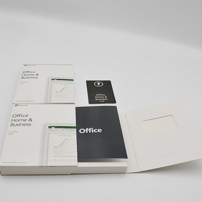 100% αρχικό γραφείο 2019 λιανική άδεια βασικό Medialess του Microsoft Office 2019 κιβωτίων H&amp;B γνήσιο