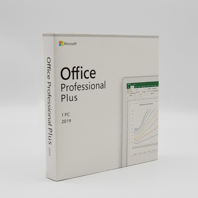Ο σφαιρικός γνήσιος βασικός επαγγελματίας του Microsoft Office το 2019 συν δεσμεύει την πλήρη έκδοση απολογισμού
